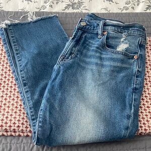 GAP girlfriend mid-rise jeans